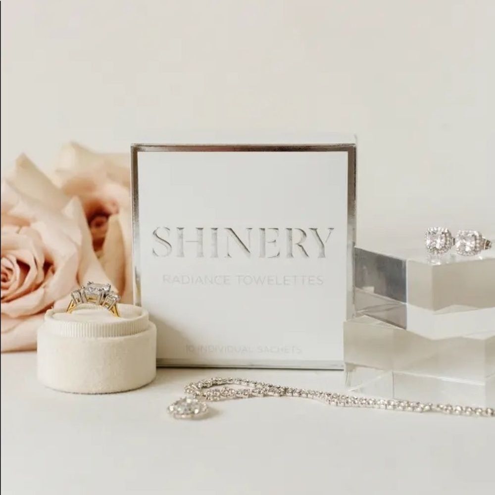 NWT SHINERY Radiance Towelettes Jewelry 10-Pack Wipes